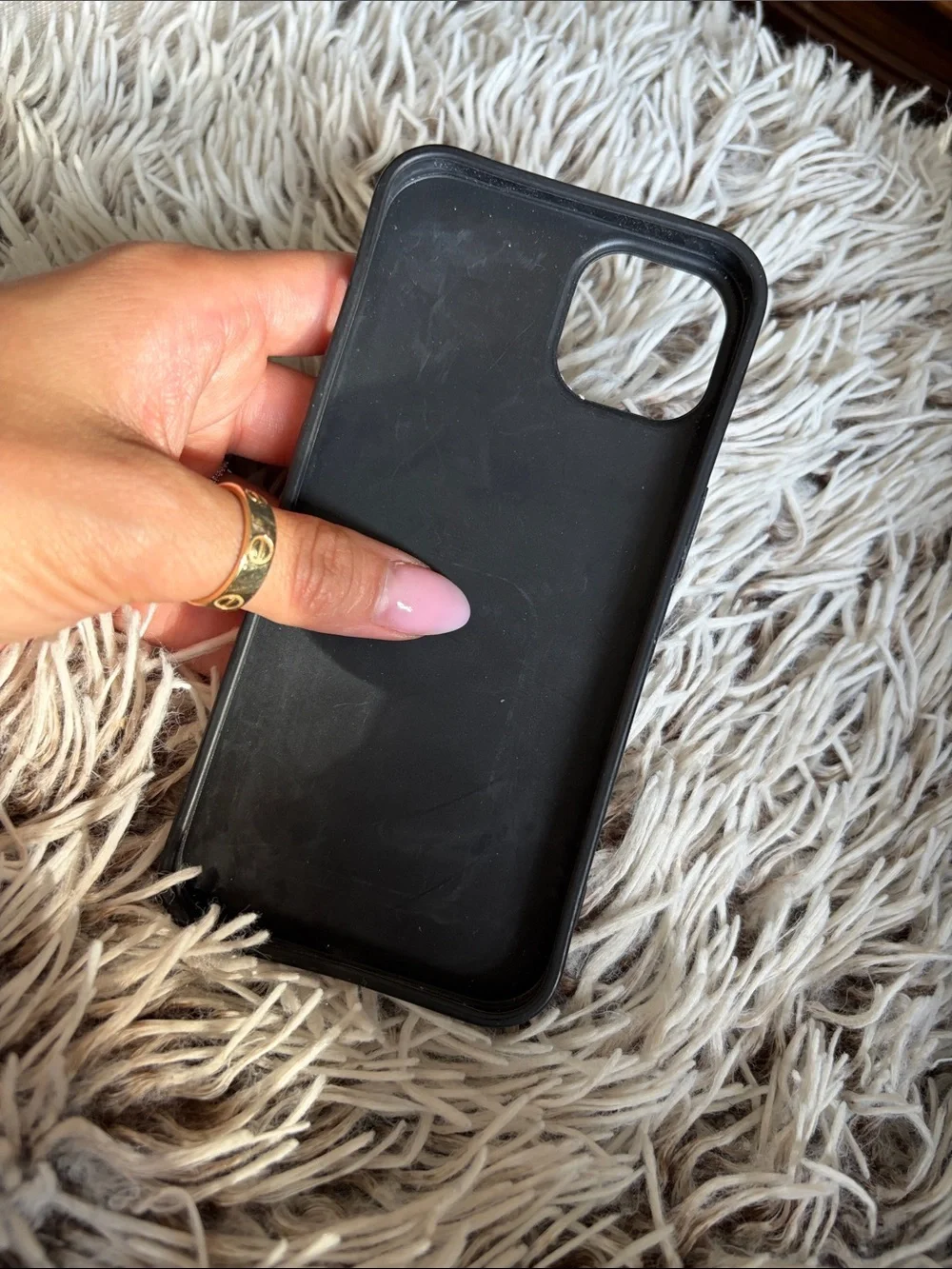 Leopard Print iPhone 13 Case - Brown/Black